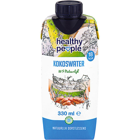 Healthy People Coconut Water (12/0,33 Ltr. Tetra)