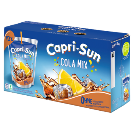 Capri Sun Cola Mix koffeinfrei (10/0,2 ml. Einweg)