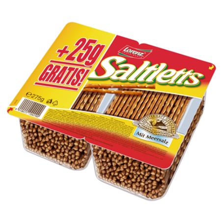 Lorenz Saltletts Salzstangen (250 g Packung)