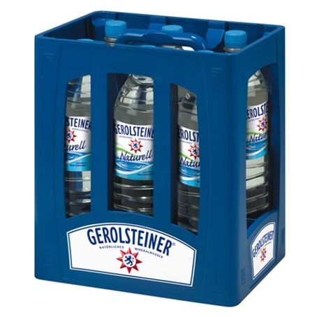 Gerolsteiner Naturell (6/1,5 Ltr. PET MEHRWEG)