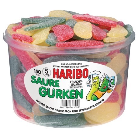 Haribo saure Gurken (1350 g.)