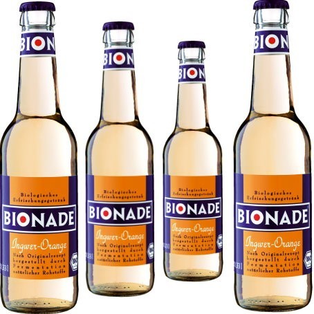 Bionade Ingwer Orange (24/0,33 Ltr. Glas MEHRWEG)