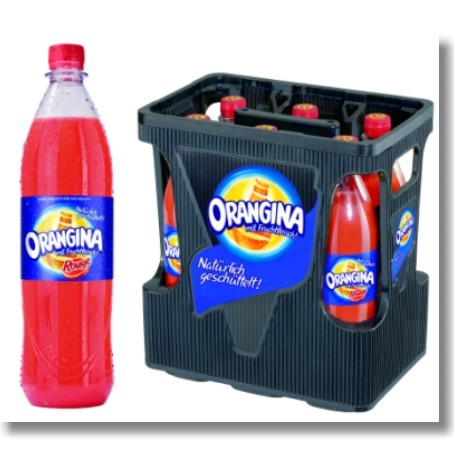 Orangina rouge PET (6/1 Ltr. PET MEHRWEG)