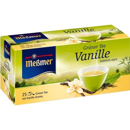 Messmer grüner Tee mit Vanille