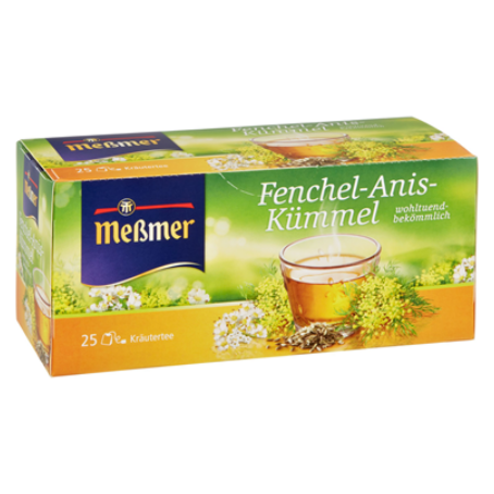 Meßmer Kräutertee Fenchel-Anis-Kümmel