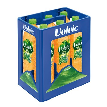 Volvic Grüntee-Extrakt und Minz-Geschmack (6/1,50 Ltr. EINWEG)
