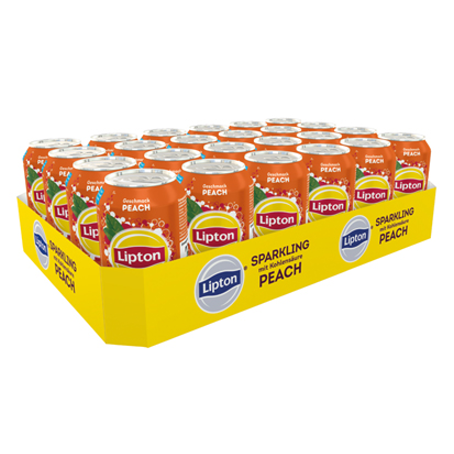 Lipton Ice Tea Sparkling Peach (24/0,33 Ltr. Dosen)