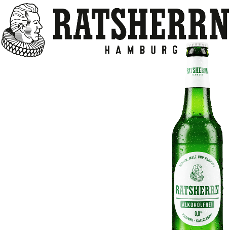 Ratsherrn Pilsener Alkoholfrei 0,0% (20/0,33 Ltr. Mehrweg)