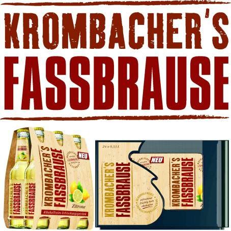 Krombacher Fassbrause Zitrone (24/0,33 Ltr. Glas MEHRWEG)