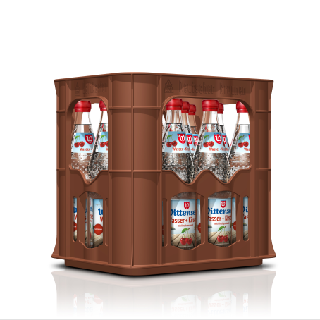 Wittenseer Wasser plus Kirsche (12/0,7 Ltr. Glas MEHRWEG)