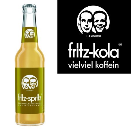 fritz -spritz Apfelsaftschorle (24/0,33 Ltr. Glas MEHRWEG)