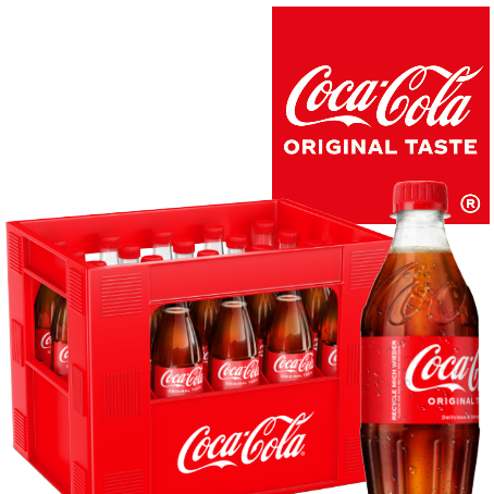 Coca Cola (20/0,5 Ltr. Glas MEHRWEG)