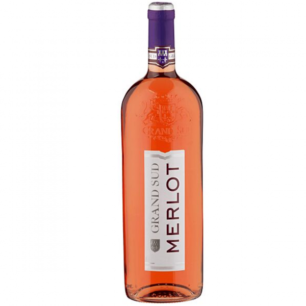 Grand Sud Merlot DOC halbtrocken rosé (6x1.00l Fl. Pfandfrei)
