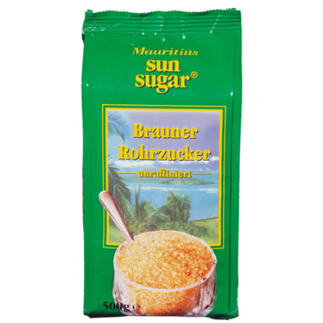 Mauritius brauner Rohrzucker (1/500 g)