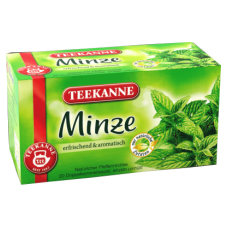 Teekanne Kräutertee Minze