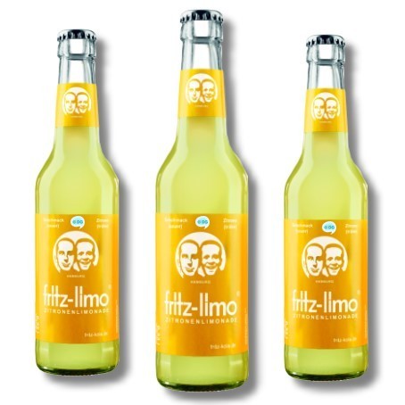 Fritz Zitronenlimonade (Teilkiste 6x0,33 Ltr. MEHRWEG)