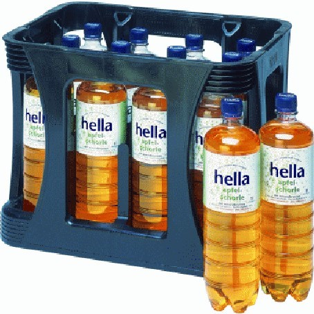 Hella Apfelschorle (12/1 Ltr. PETc EINWEG)