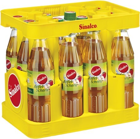 Sinalco Apfelschorle (12/0,5 Ltr. PET MEHRWEG)