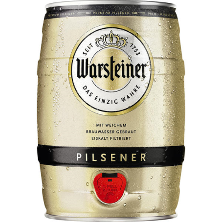 Warsteiner Pils Partydose 2/5 Ltr. EINWEG