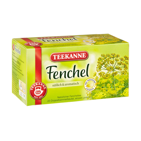 Teekanne Kräutertee Fenchel