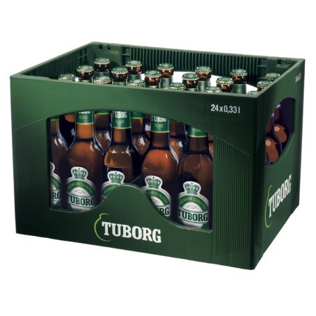 Tuborg Pils (24/0,33 Ltr. Glas MEHRWEG)