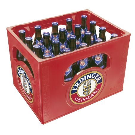 Erdinger Weizen alkoholfrei (20/0,5 Ltr. Glas MEHRWEG)