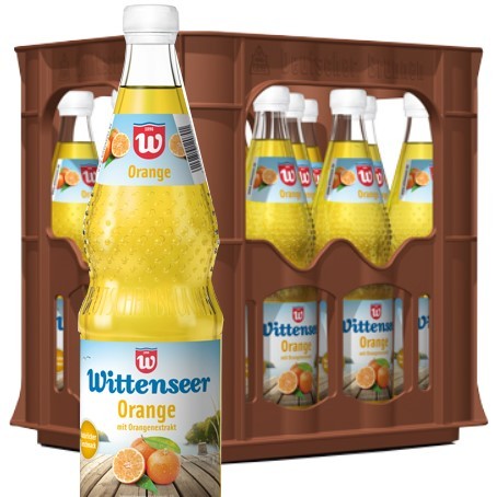 Wittenseer Limo Orange (12/0,7 Ltr. Glas MEHRWEG)