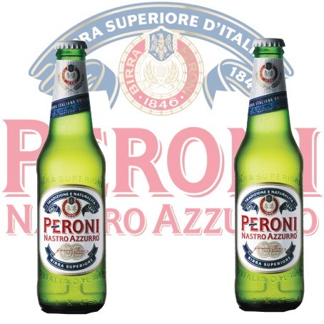 Peroni Nastro Azzurro (24/0,33 Ltr. Glas EINWEG)