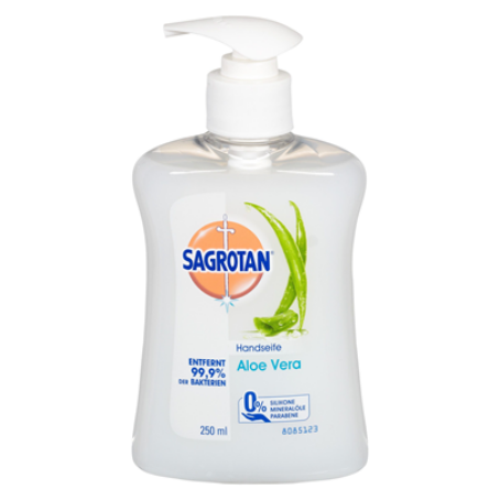 Sagrotan Handseife Aloe Vera Im Spender (250 ml Flasche)