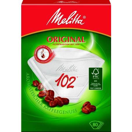 Filtertüten Melitta 1x4 (80 Stück)