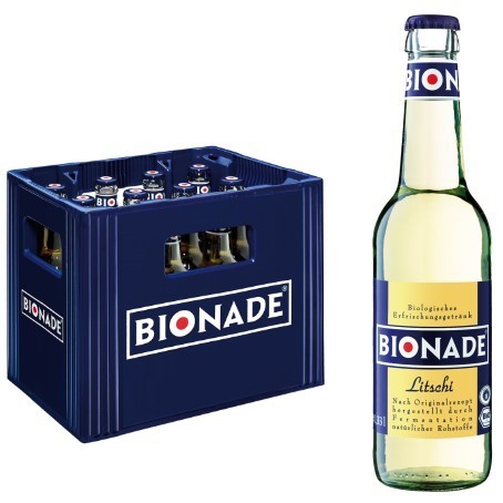 Bionade Litschi (12/0,33 Ltr. Glas MEHRWEG)