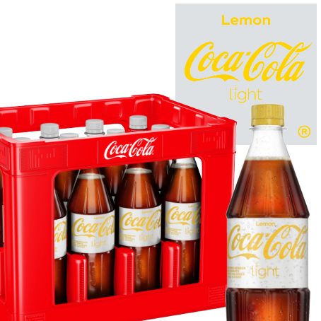 Coca Cola light Lemon +C (12/1,0 Ltr. PET MEHRWEG)