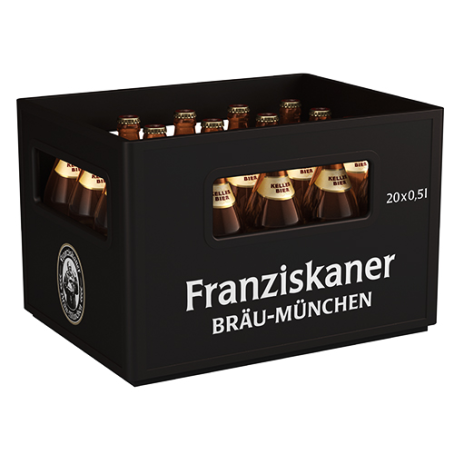 Franziskaner Kellerbier (20/0,5 Ltr. Glas MEHRWEG)