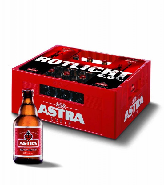 Astra Rotlicht (27/0,33 Ltr. Glas MEHRWEG)