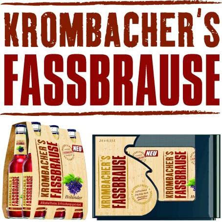 Krombacher Fassbrause Hollunder (24/0,33 Ltr. Glas MEHRWEG)