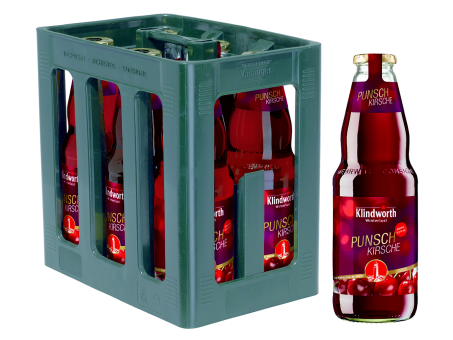 Klindworth Punsch Kirsche (6/1 Ltr. Glas MEHRWEG)