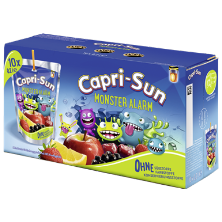 Capri Sun Monster Alarm (10/0,2 ml. Einweg)