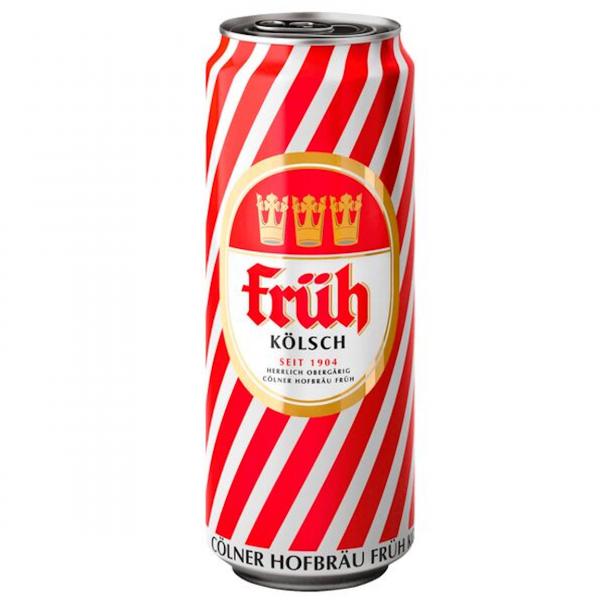 Früh Kölsch – mildes, spritziges Kölsch aus Köln. 24×0,5L Dose. Lieferung in Hamburg & Umgebung.