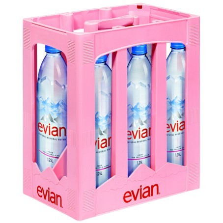 Evian (6/1,5 Ltr. PETc EINWEG)...