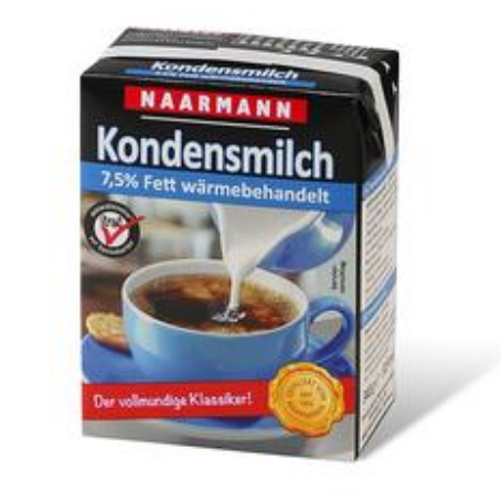 Naarmann Kondensmilch 7.5% (20/340 g.)