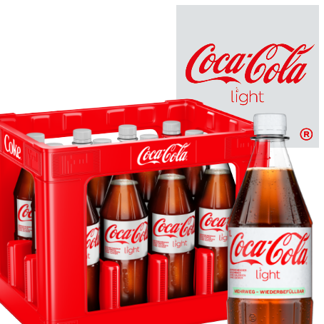 Coca Cola LIGHT (12/1,0 Ltr. PET MEHRWEG)