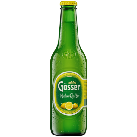 Gösser Naturradler Zitrone (20/0,5 Ltr. Glas MEHRWEG)