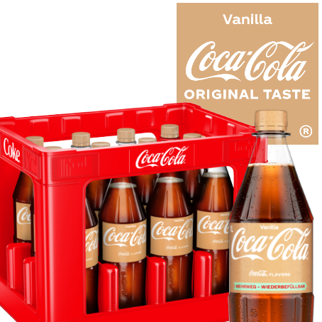 Coca Cola Vanilla (12/1,0 Ltr. PET MEHRWEG)