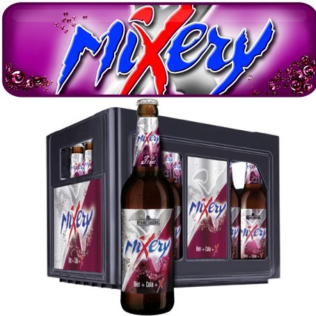 Karlsberg Mixery Bier + Cola (24/0,33 Ltr. Glas MEHRWEG)